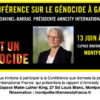 Conférence de la présidente d’Amnesty International France, Anne Savinel-Barras, sur le thème de Gaza