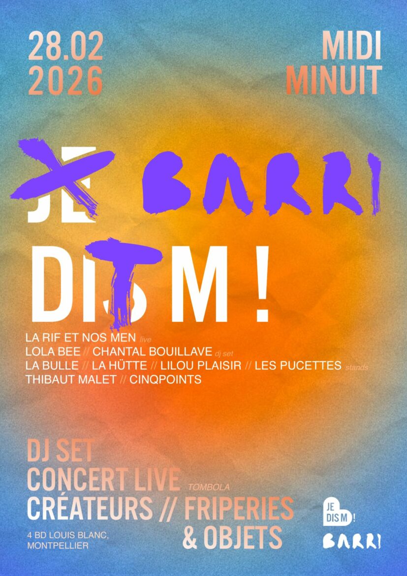 Je dis M! fête ses deux ans au Barri