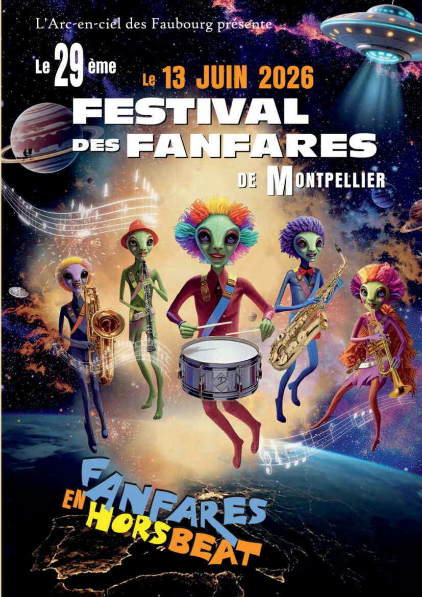 Mise en Orbite de la 29e édition du Festival des fanfares de Montpellier