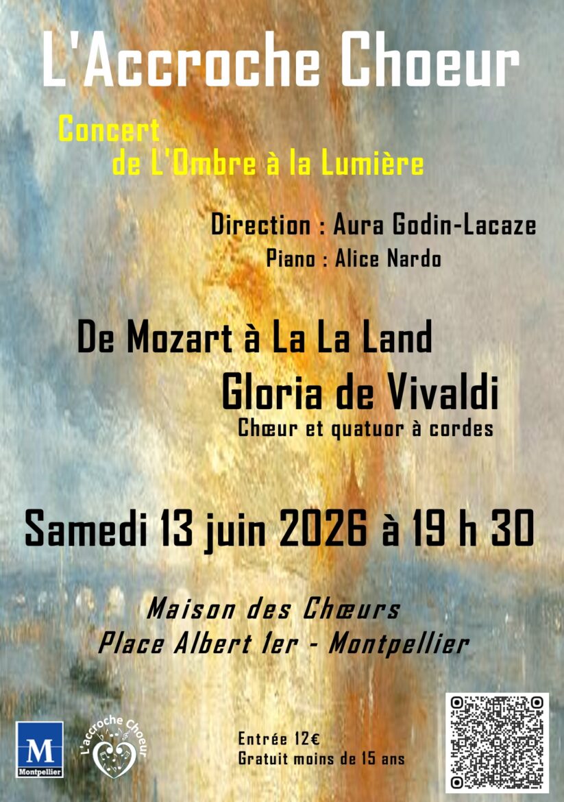 Concert de « l&rsquo;Accroche Chœur »